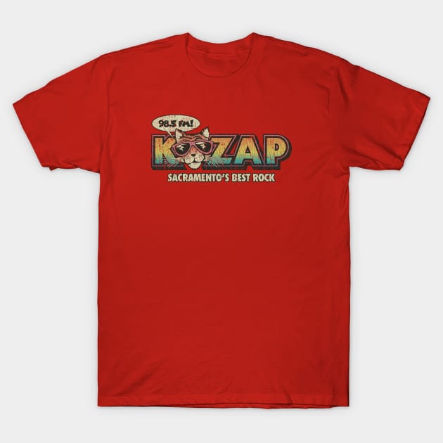 KZAP Sacramento Cool Cat 1968 T-Shirt by JCD666